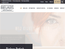 Tablet Screenshot of bielars.com